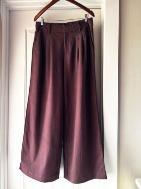 a new day Wide-Leg Pants in Burgundy